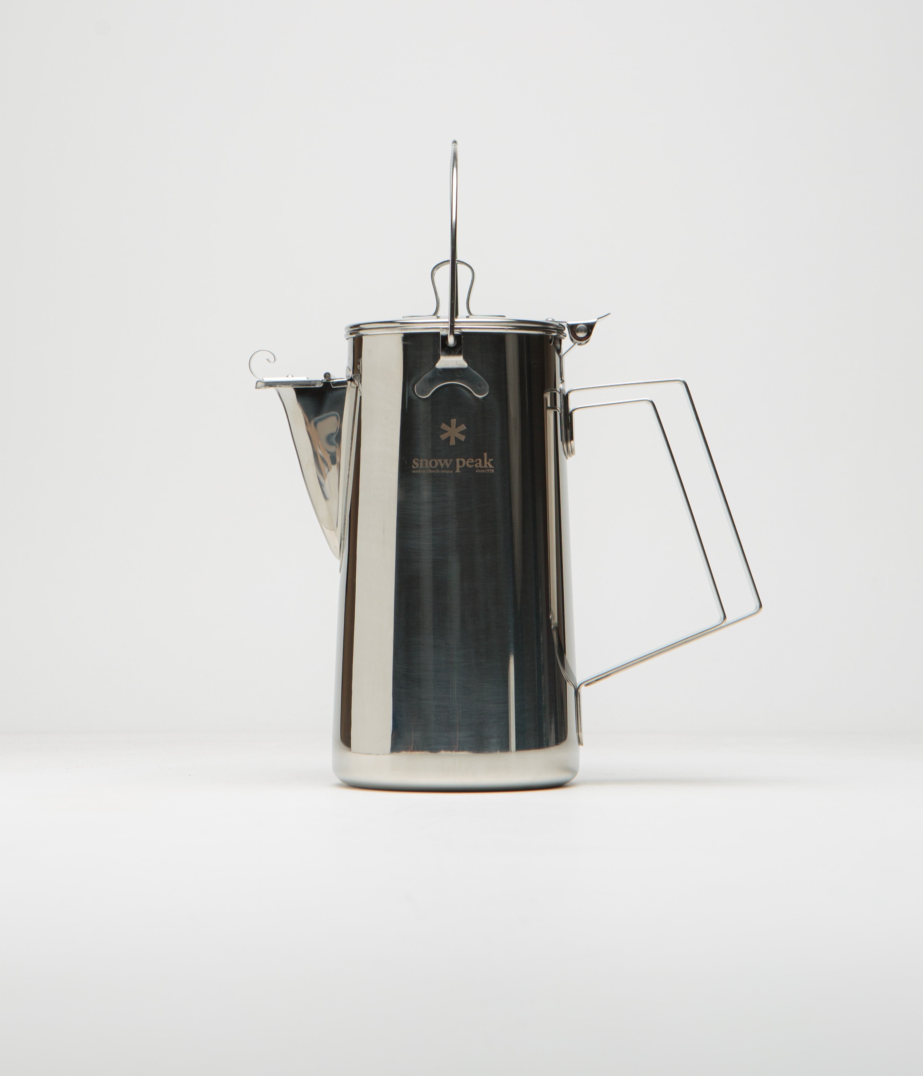 バーベキュー・調理用品 snow peak PG-160 TEAPOT CLASSIC 0.7 Snow peak Teapot classic 0.7 matte black PG-160 outdoor 0.7L