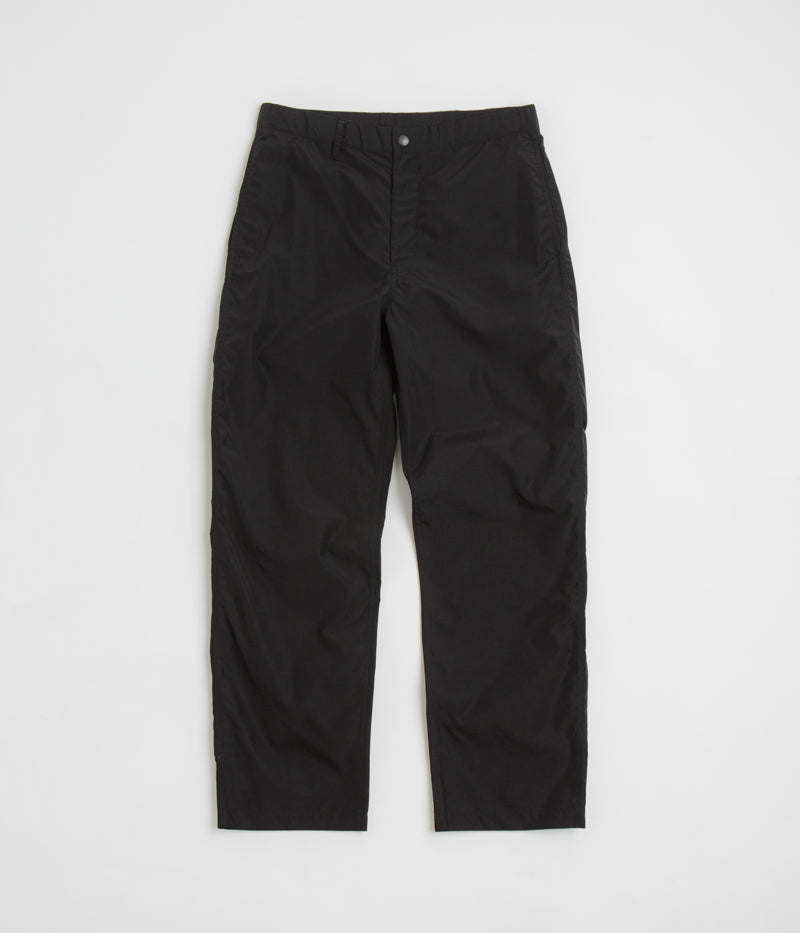 Snow Peak Light Mountain Cloth Pants - Black | Always in Colour