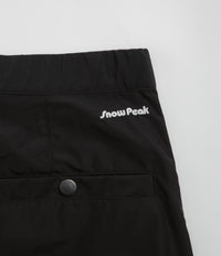 Snow Peak Light Mountain Cloth Pants - Black thumbnail