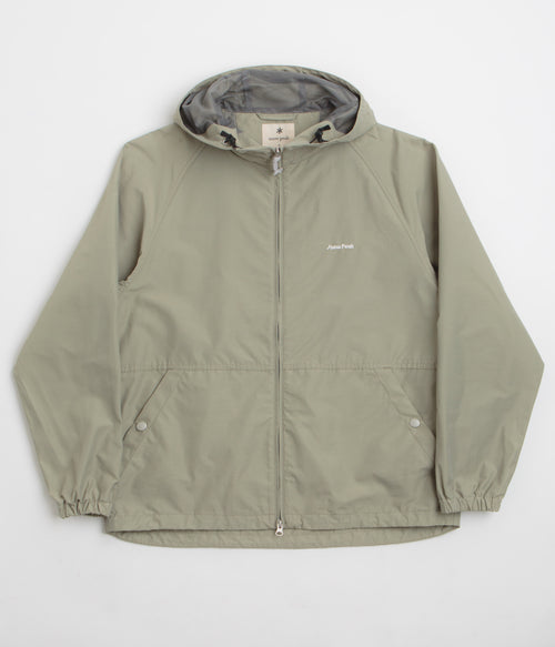 Snow Peak Light Mountain Cloth Zip Up Parka - Beige