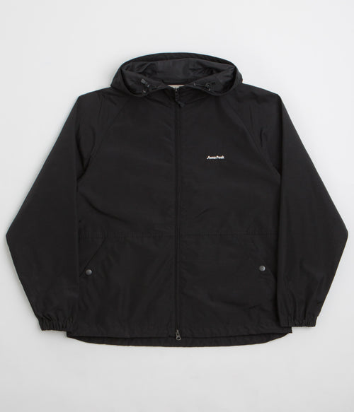 Snow Peak Light Mountain Cloth Zip Up Parka - Black