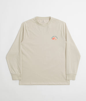 Snow Peak Living With Nature Long Sleeve T-Shirt - Ivory