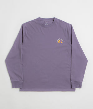 Snow Peak Living With Nature Long Sleeve T-Shirt - Purple