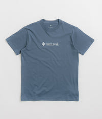 Snow Peak Logo T-Shirt - Slate Blue thumbnail