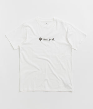 Snow Peak Logo T-Shirt - White