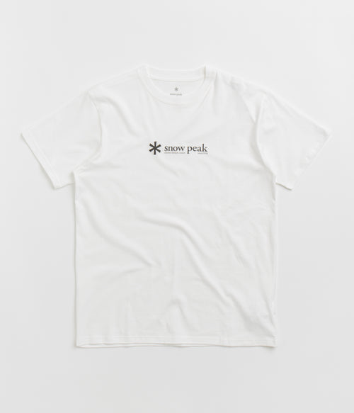 Snow Peak Logo T-Shirt - White