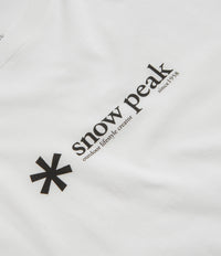 Snow Peak Logo T-Shirt - White thumbnail