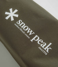 Snow Peak Low Beach Chair - Brown thumbnail