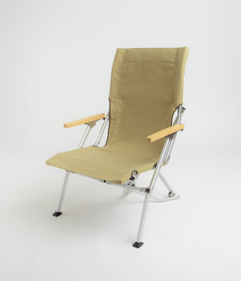 Snow Peak Low Beach Chair - Khaki