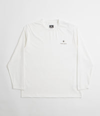 Snow Peak NSD Logo Long Sleeve T-Shirt - Off White thumbnail