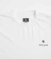 Snow Peak NSD Logo Long Sleeve T-Shirt - Off White thumbnail