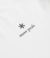 Snow Peak NSD Logo Long Sleeve T-Shirt - Off White thumbnail