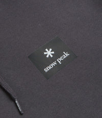 Snow Peak NSD Square Logo Hoodie - Charcoal thumbnail