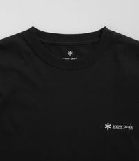 Snow Peak Onepoint Logo T-Shirt - Black thumbnail