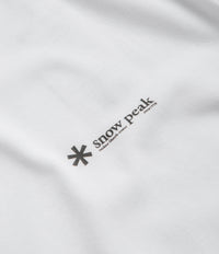 Snow Peak Onepoint Logo T-Shirt - White thumbnail