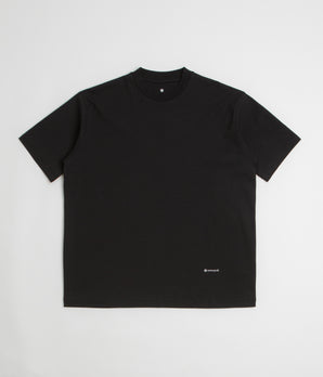 Snow Peak Organic Cotton Mercerized T-Shirt - Black