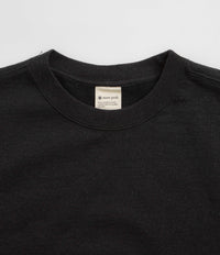 Snow Peak Recycled Cotton Crewneck Sweatshirt - Black thumbnail