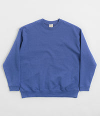 Snow Peak Recycled Cotton Crewneck Sweatshirt - Blue thumbnail