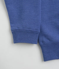 Snow Peak Recycled Cotton Crewneck Sweatshirt - Blue thumbnail