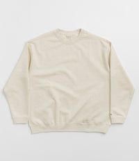 Snow Peak Recycled Cotton Crewneck Sweatshirt - Oatmeal thumbnail