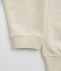 Snow Peak Recycled Cotton Crewneck Sweatshirt - Oatmeal thumbnail