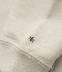 Snow Peak Recycled Cotton Crewneck Sweatshirt - Oatmeal thumbnail