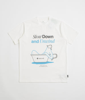 Snow Peak Relaxation T-Shirt - Off White