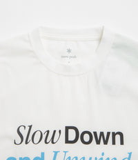 Snow Peak Relaxation T-Shirt - Off White thumbnail