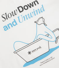 Snow Peak Relaxation T-Shirt - Off White thumbnail