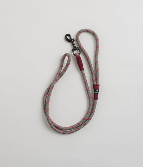 Snow Peak Rope Medium Dog Lead - Grey / Red