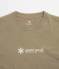 Snow Peak Soft Cotton Logo T-Shirt - Pro thumbnail