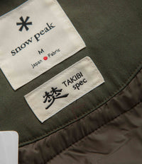 Snow Peak Takibi Weather Padded Coat - Olive thumbnail