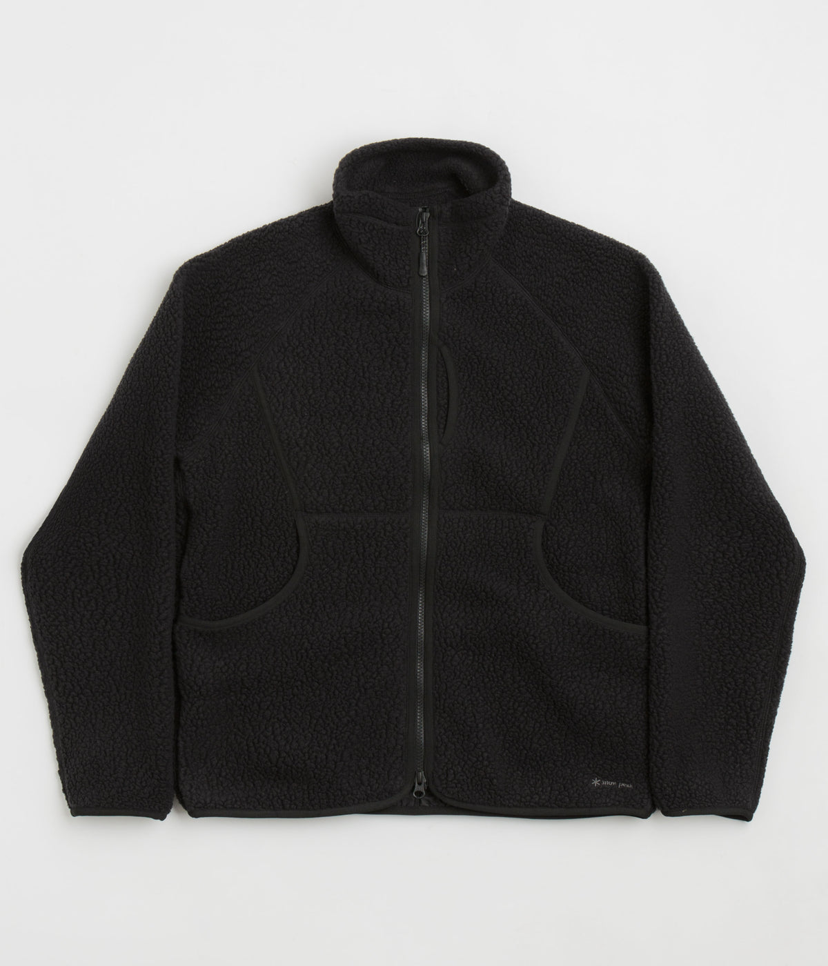 Snow Peak Thermal Boa Fleece Jacket - Black | Always in Colour