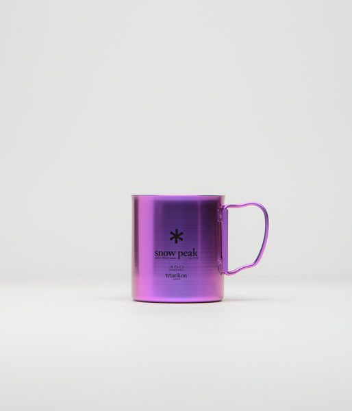 Snow Peak Titanium Double Wall 450ml Mug - Purple | Always