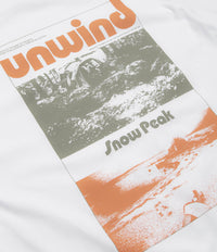 Snow Peak Unwind T-Shirt - White thumbnail