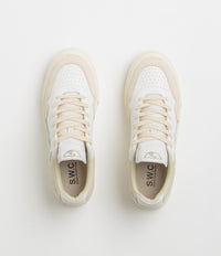 Stepney Workers Club Pearl Leather Shoes - Spring White thumbnail