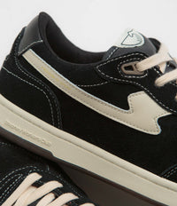 Stepney Workers Club Pro Cup 01 S-Strike Suede Shoes - Black / White thumbnail