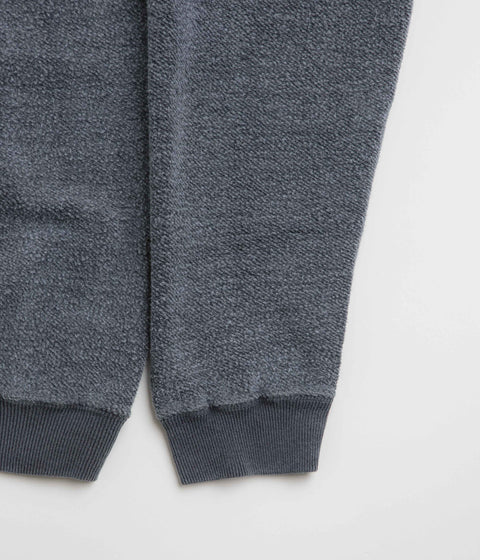 Sunray Spirit Womens Hina Reversed Fleece Crewneck Sweatshirt in Pigment Blue