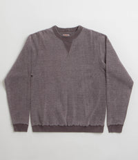 Sunray Sportswear Hina Reversed Fleece Crewneck Sweatshirt - Pigment Raisin thumbnail