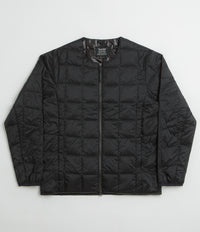 Taion Crewneck W-Zip Down Jacket - Black thumbnail