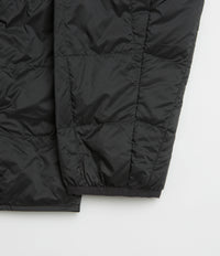 Taion Crewneck W-Zip Down Jacket - Black thumbnail