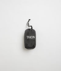 Taion Crewneck W-Zip Down Vest - Black thumbnail