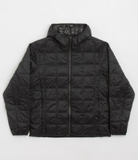 Taion Hooded Zip Down Jacket - Black thumbnail