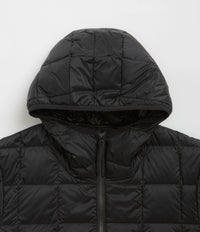 Taion Hooded Zip Down Jacket - Black thumbnail