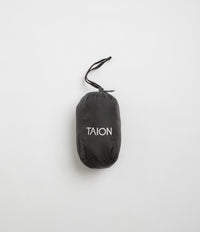 Taion Hooded Zip Down Jacket - Black thumbnail