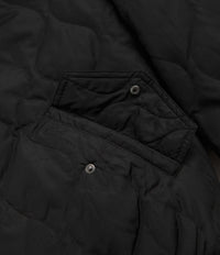 Taion Military Reversible Hi Neck Down Jacket - Black / Black thumbnail