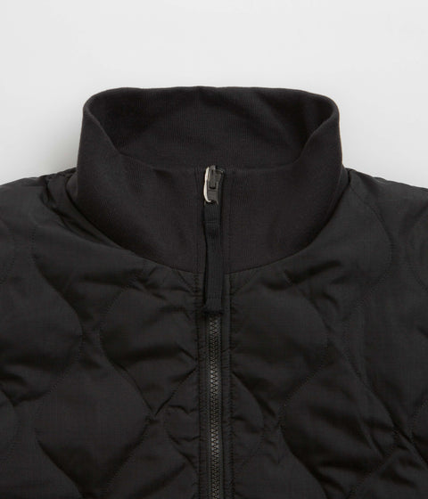 Taion Military Reversible Hi Neck Down Jacket in Black and Black