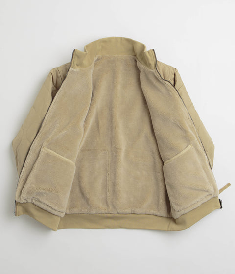 Taion Military Reversible Hi Neck Down Jacket in Coyote and Beige