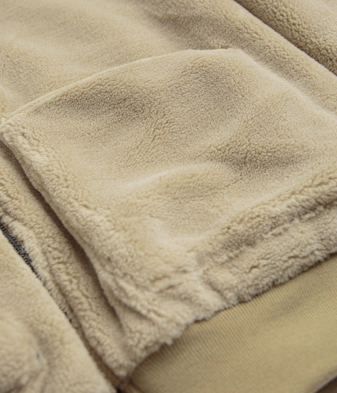 Taion Military Reversible Hi Neck Down Jacket in Coyote and Beige