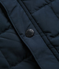 Taion Reversible Down Hooded Jacket - Dark Navy / Olive / Ivory thumbnail